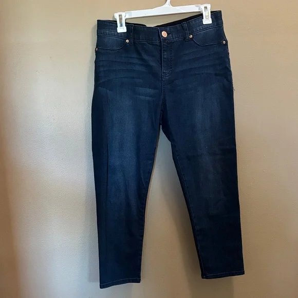 Juicy Couture Midnight Blue Ankle Jeans - Picture 1 of 5